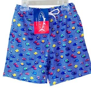 BLUEFIN USA Aquarium Swim Trunks | Size YL‎ 10-12